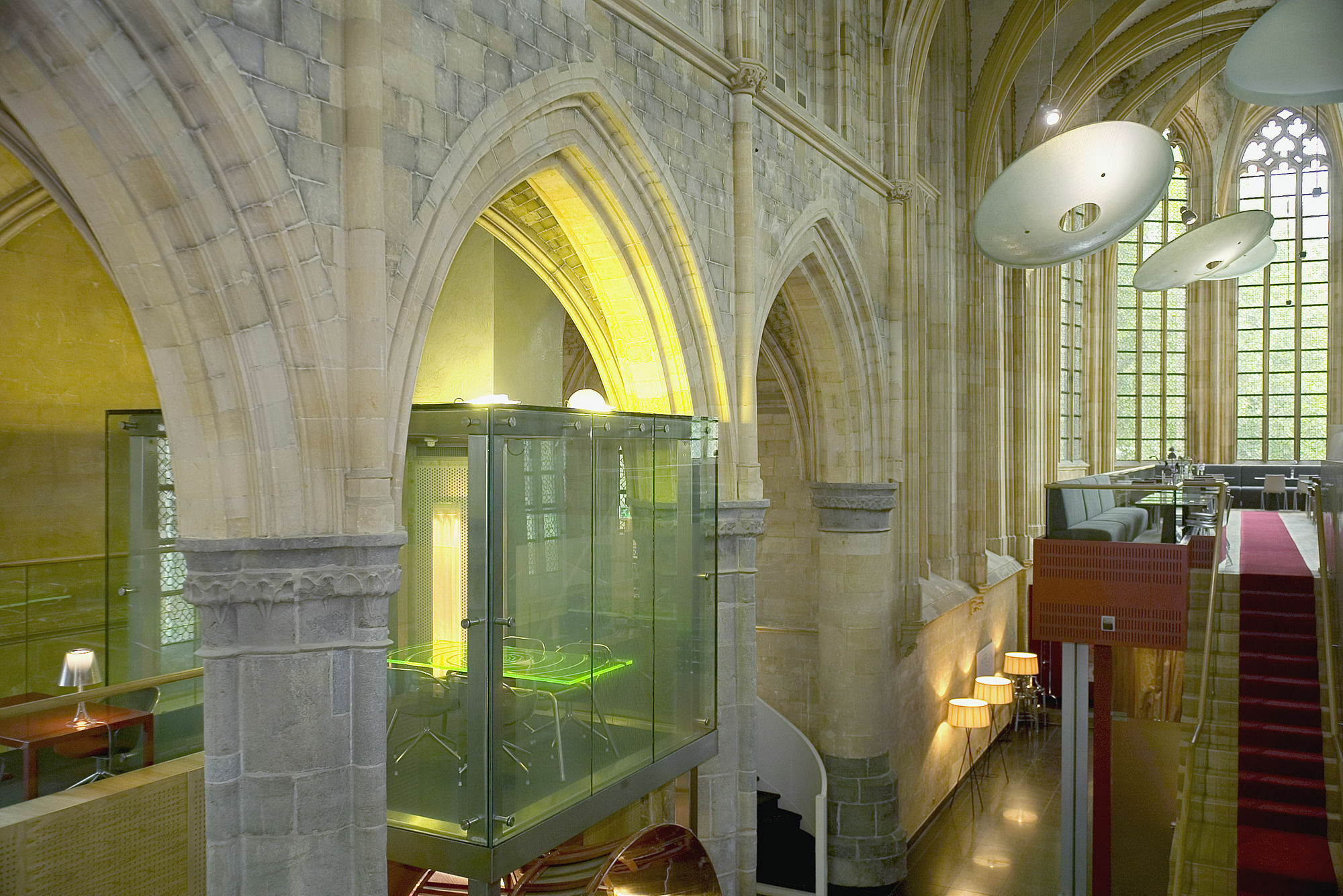 Kruisherenhotel Maastricht - Oostwegel Collection, Member Of Design Hotels Interior foto The interior of the museum